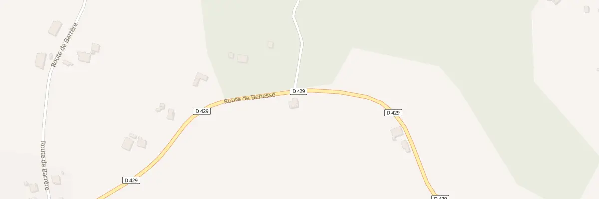 Plan du 1150 Rte de Bénesse à Heugas