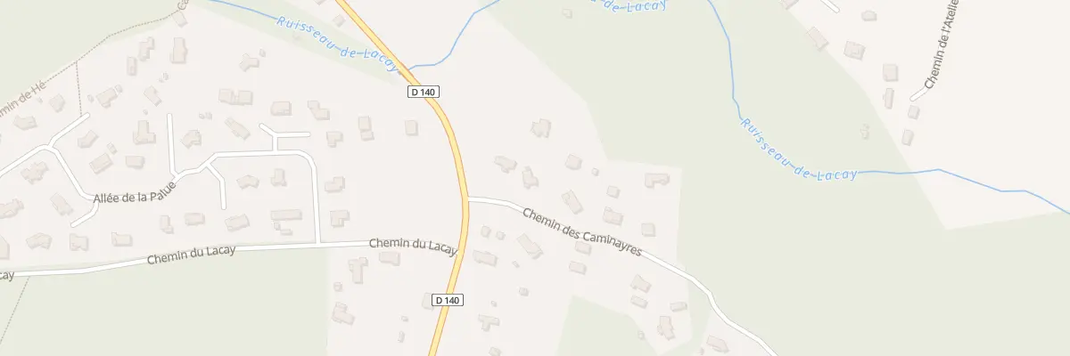 Plan du 591 Che des Caminayres à Taller