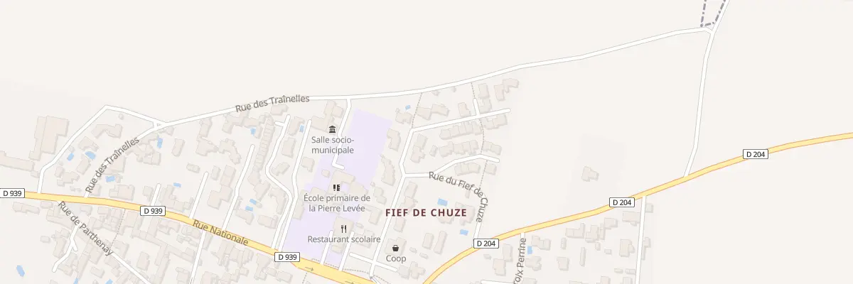 Plan du 12 Rue du Fief de Chuze à La Jarne