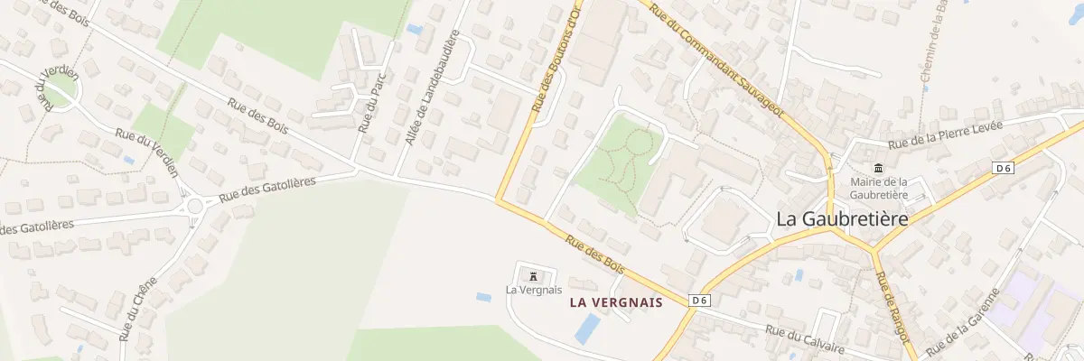 Plan du 14 Rue des boutons d’or à La Gaubretière