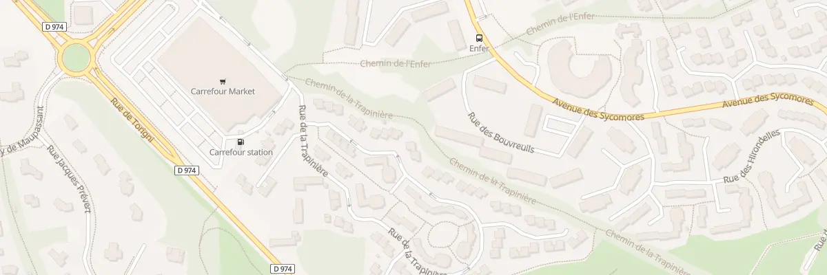 Plan du 714 Rue de la Trapinière à Saint-Lô