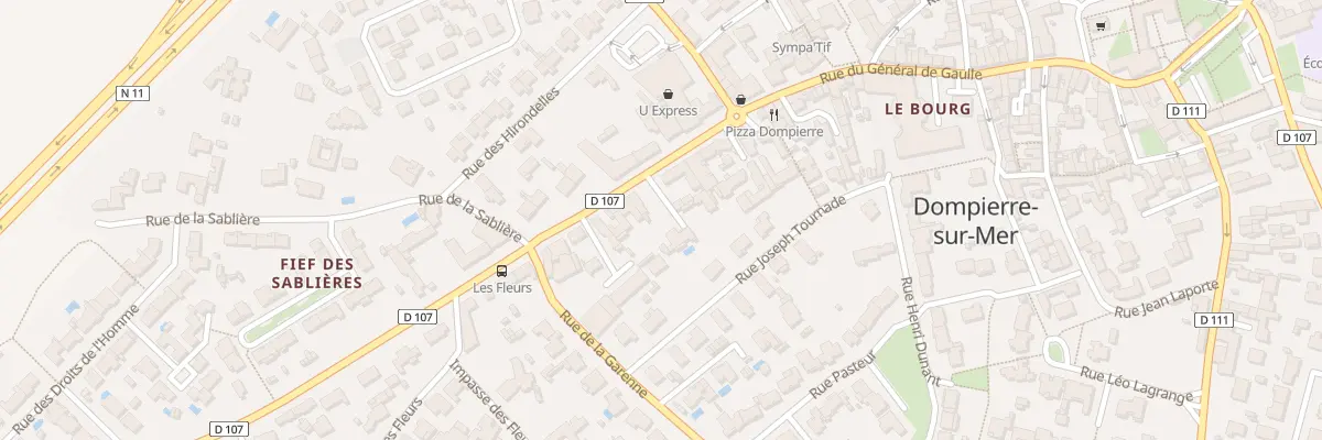 Plan du 75A Rue du Général de Gaulle à Dompierre-sur-Mer