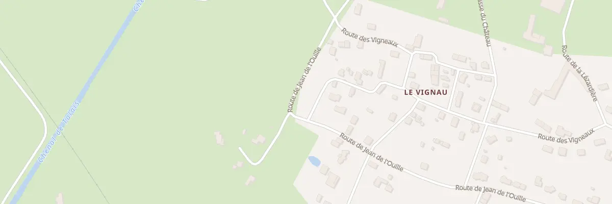 Plan du 34 Rte Jean de l’Ouille à Talais