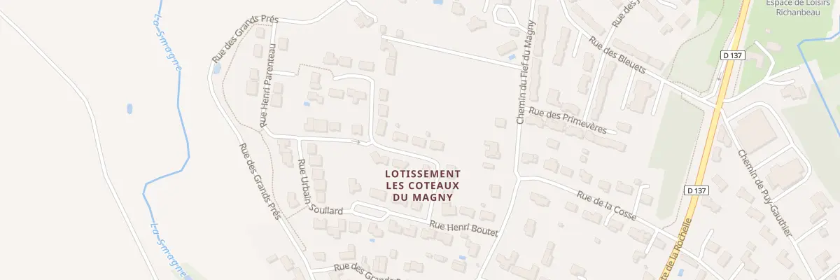 Plan du 12 Rue Jérôme Bujeaud à Saint-Jean-d’Hermine