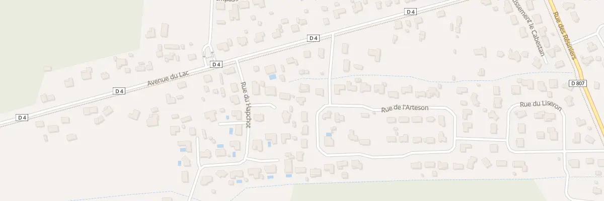Plan du 5 Rue Brémontier à Hourtin