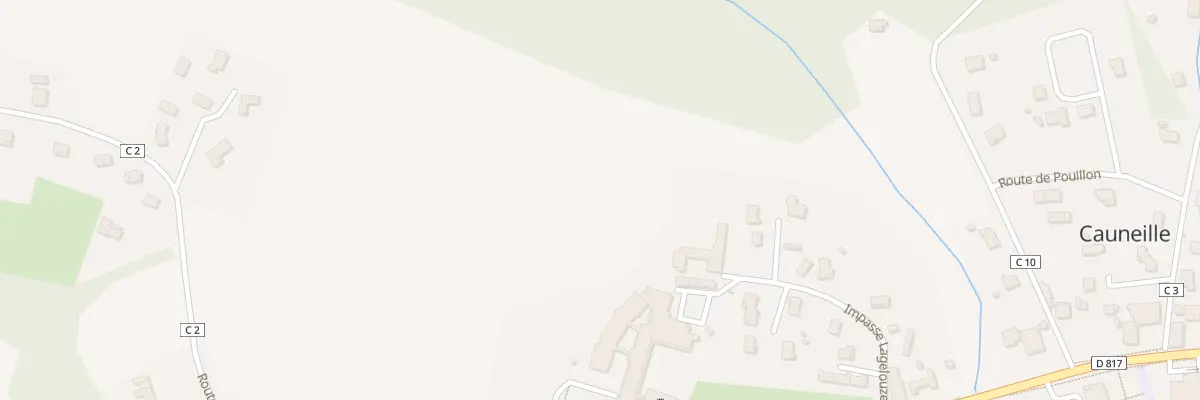 Plan du 220 Imp Lagelouze à Cauneille