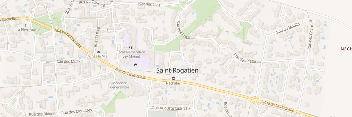Plan du 13 Rue Néchalier à Saint-Rogatien