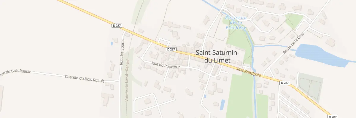 Plan du 10 Rue du pourtour à Saint-Saturnin-du-Limet