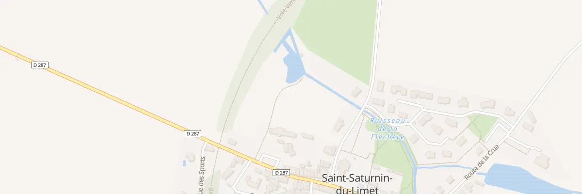 Plan du 34 Rue principale à Saint-Saturnin-du-Limet