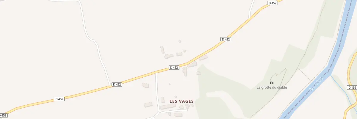 Plan du 3 Les Vages - Fervaches à Tessy-Bocage