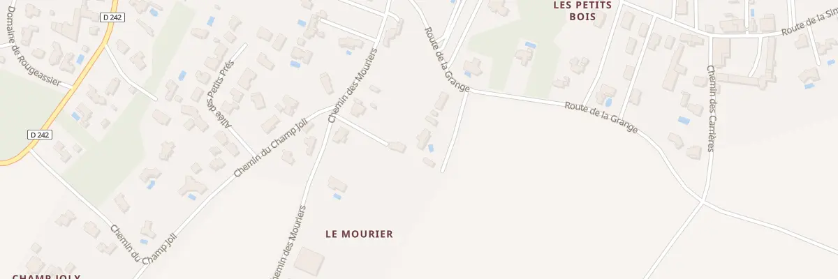 Plan du 4 Che de la Réganne à Breuillet