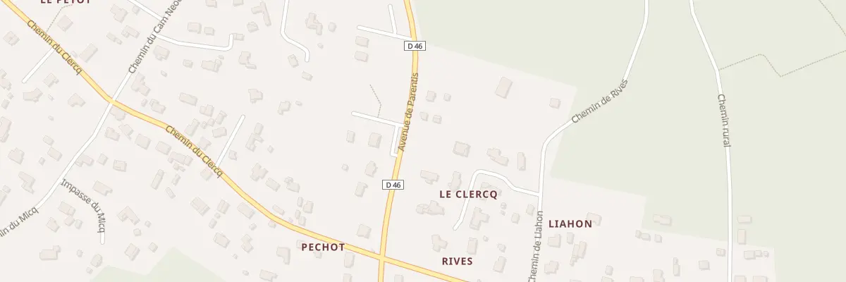 Plan du 747 Av de Parentis à Sanguinet