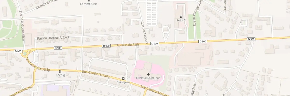 Plan du 452 Av de Paris à Saint-Lô