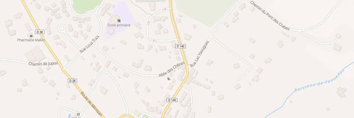 Plan du 19 Rte de Lestatgeou à Onesse-Laharie