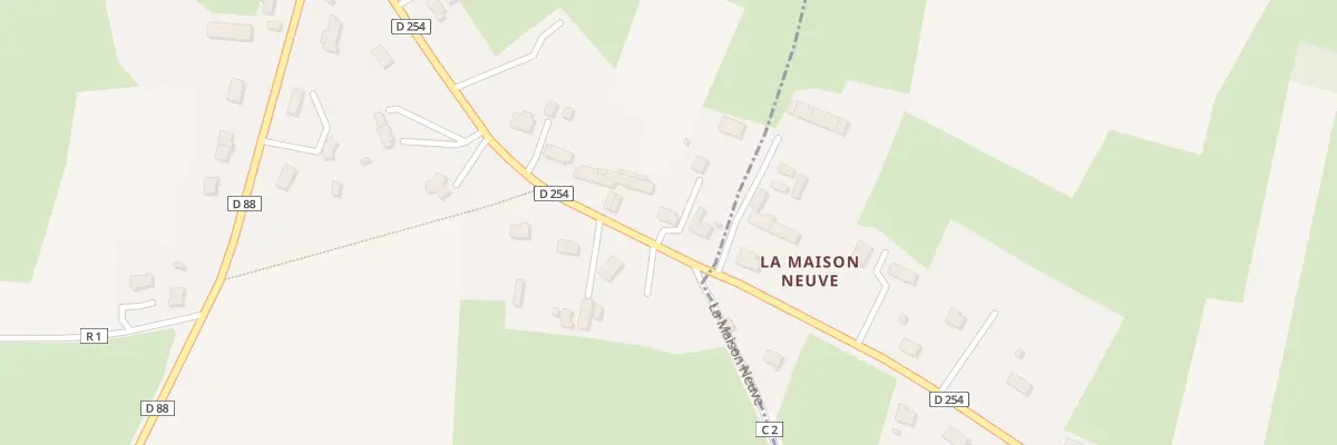 Plan du 29 La Forge Fallot à Airel