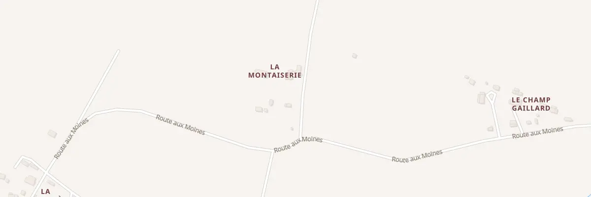 Plan du 12 Rte aux Moines au Mesnil-Gilbert