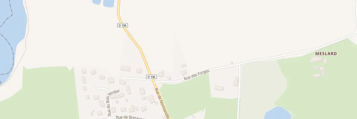 Plan du 1 Rue des Forges à Bourgon