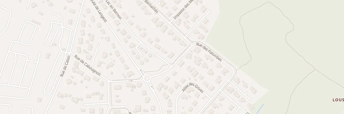Plan du 112 Rue du Lac en Bernon à Sanguinet
