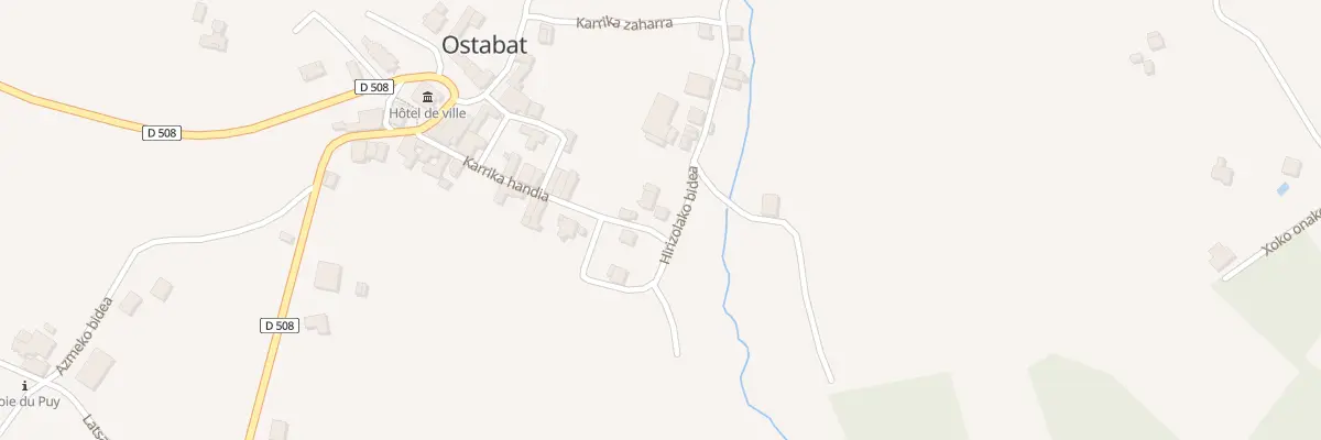 Plan du 5011 Village à Ostabat-Asme