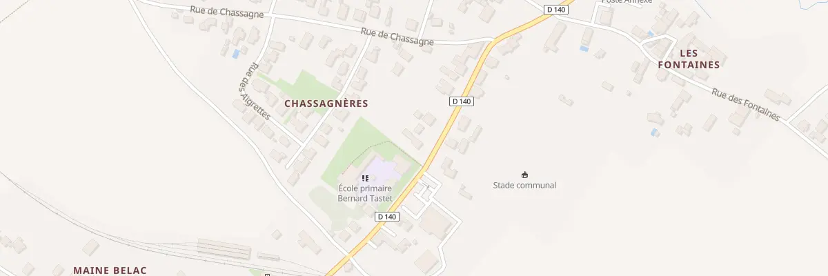 Plan du 22 Rue de la Mairie à Chaillevette