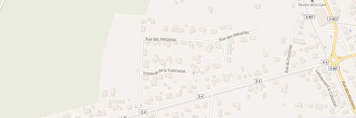 Plan du 4 Imp la Tretinasse à Hourtin