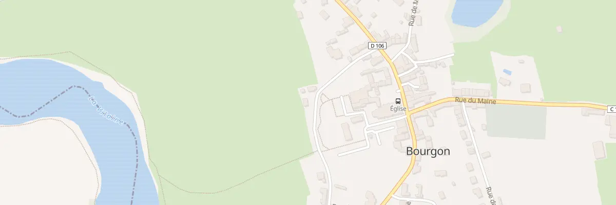 Plan du 8 Rue des Lavandieres à Bourgon