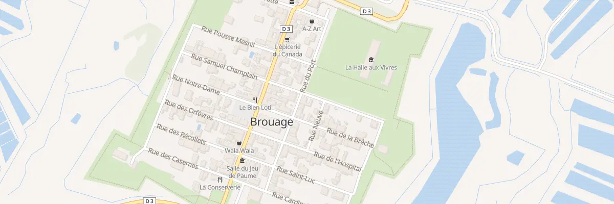 Plan du 3 Rue du Port à Marennes-Hiers-Brouage