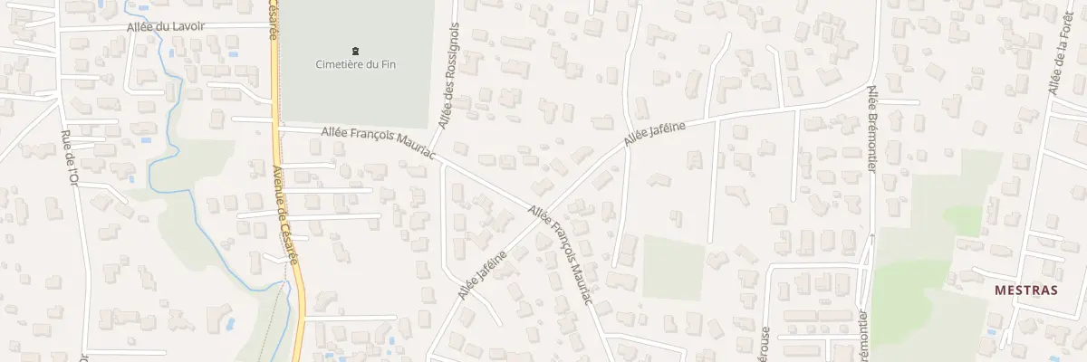 Plan du 40 All de Jafeine à Gujan-Mestras
