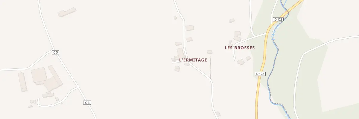 Plan du 49 L’Hermitage à La Bazouge-du-Désert