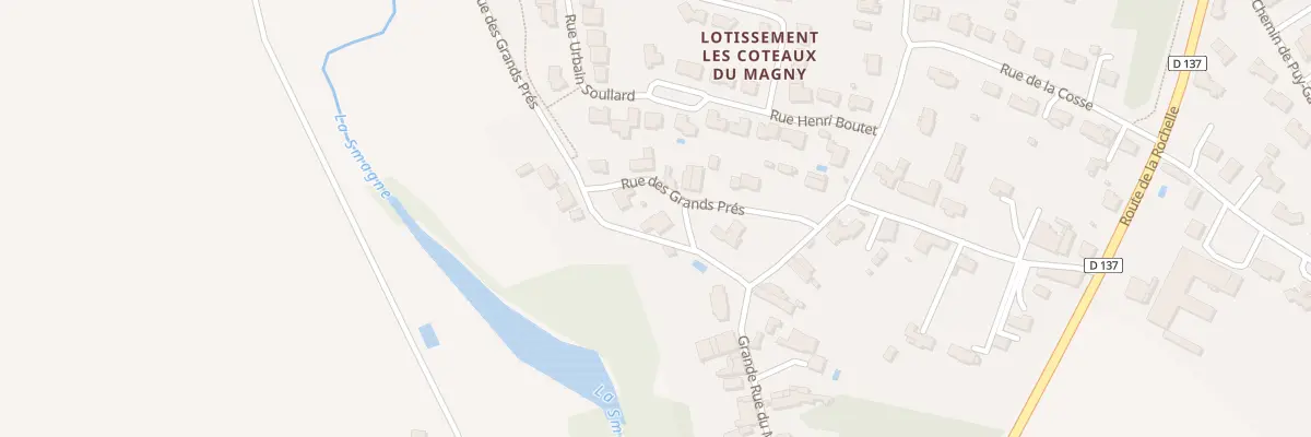 Plan du 51 Rue des Grands Prés à Saint-Jean-d’Hermine