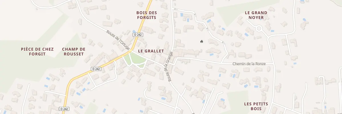 Plan du 30 Rte de la Grange à Breuillet