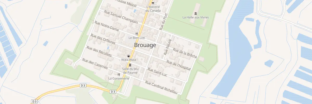 Plan du 11 Rue du Port à Marennes-Hiers-Brouage