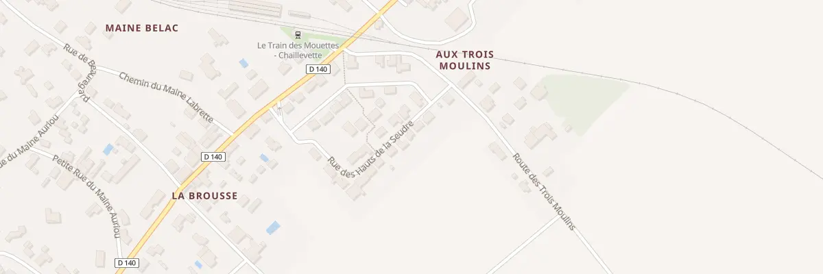 Plan du 29 Rue des Hauts de la Seudre à Chaillevette