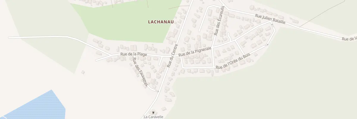 Plan du 1 Rue de la Pigneraie à Hourtin