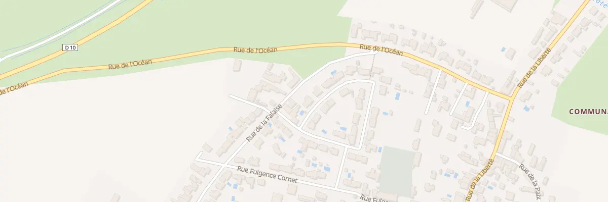 Plan du 30 Rue Perouse à Villedoux