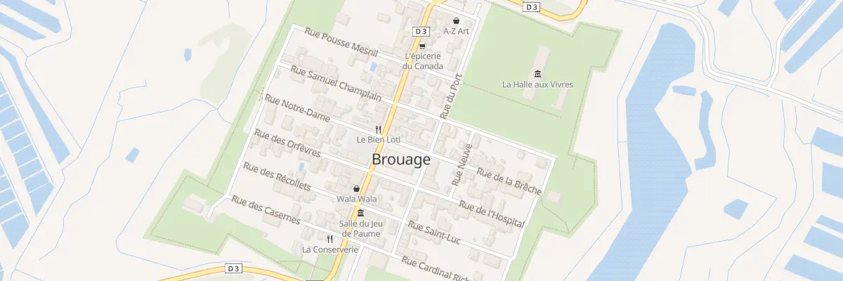 Plan du 7 Rue de la Brêche à Marennes-Hiers-Brouage