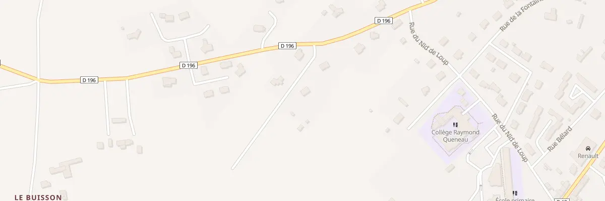 Plan du 8 Rte de Chevry à Tessy-Bocage