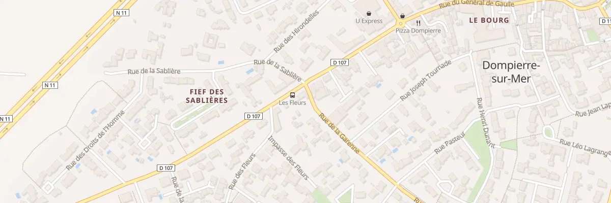 Plan du 83 Rue du Général de Gaulle à Dompierre-sur-Mer