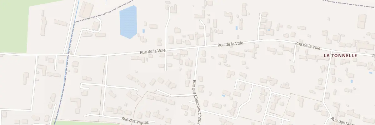 Plan du 4 Rue des chaumes choux à Sainte-Radégonde-des-Noyers