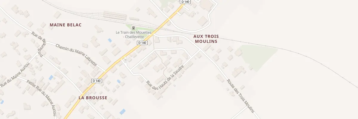 Plan du 18 Rue des Hauts de la Seudre à Chaillevette
