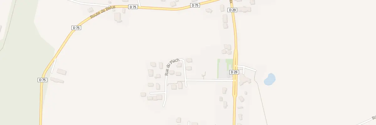 Plan du 3 Rue de la Marlere à Cagnotte