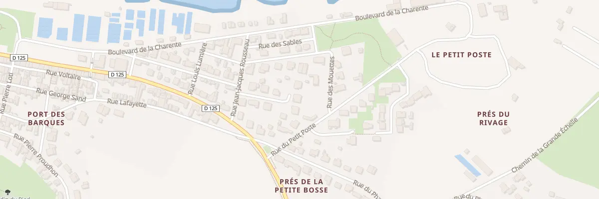 Plan du 9 Rue du Moulin à Port-des-Barques