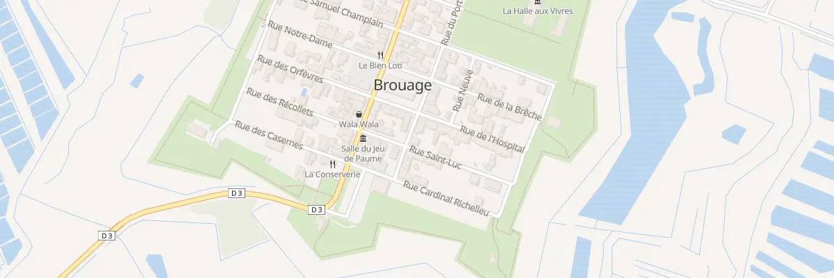 Plan du 19 Rue du Port à Marennes-Hiers-Brouage