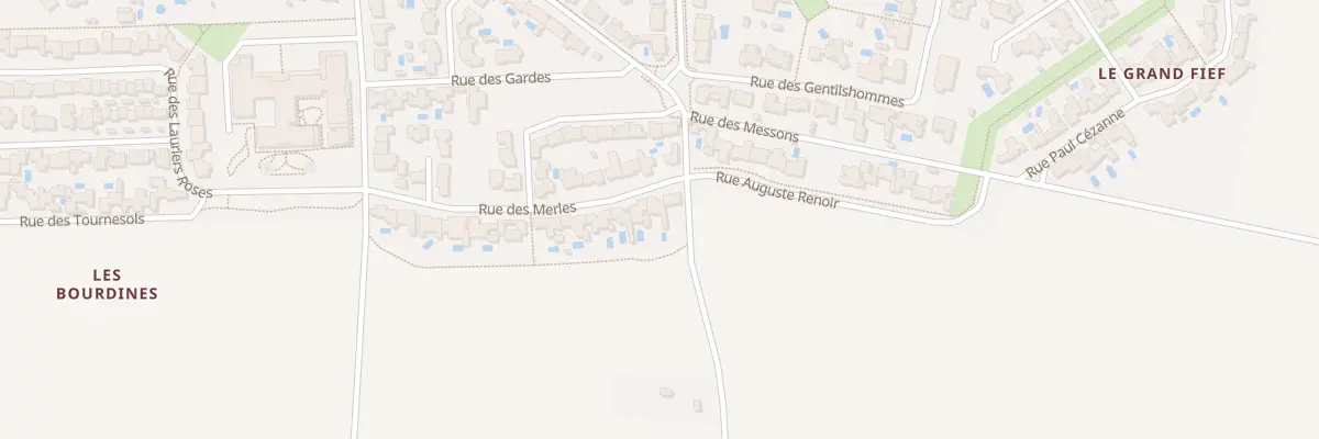 Plan du 24 Rue des Merles à Saint-Rogatien