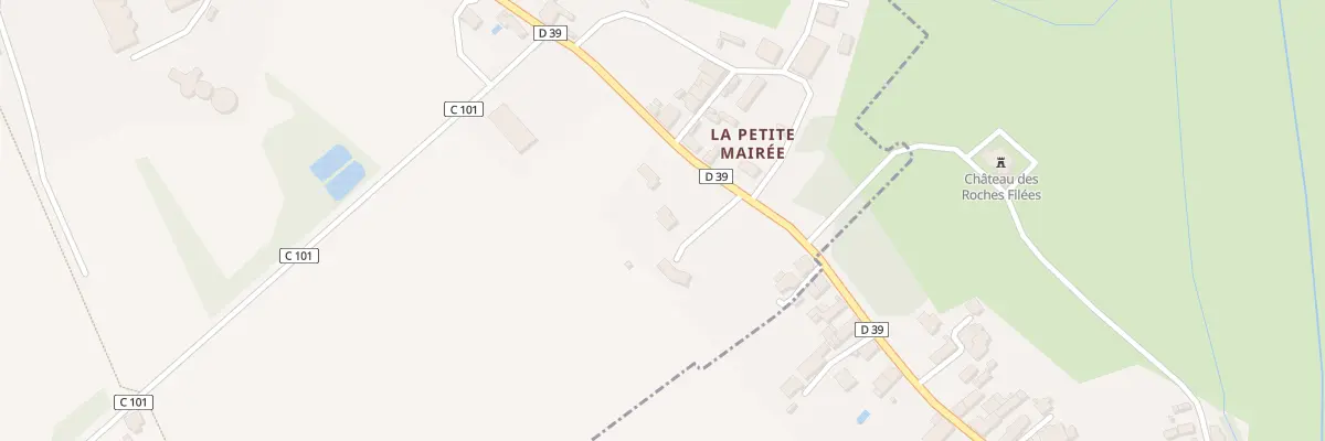 Plan du 8 La Petite Mairée à Saint-Vincent-Sterlanges