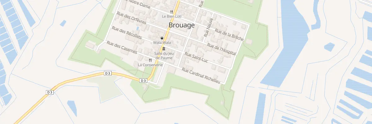 Plan du 21 Rue du Port à Marennes-Hiers-Brouage