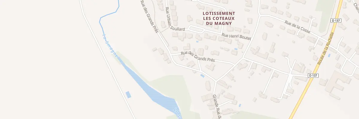 Plan du 31 Rue des Grands Prés à Saint-Jean-d’Hermine