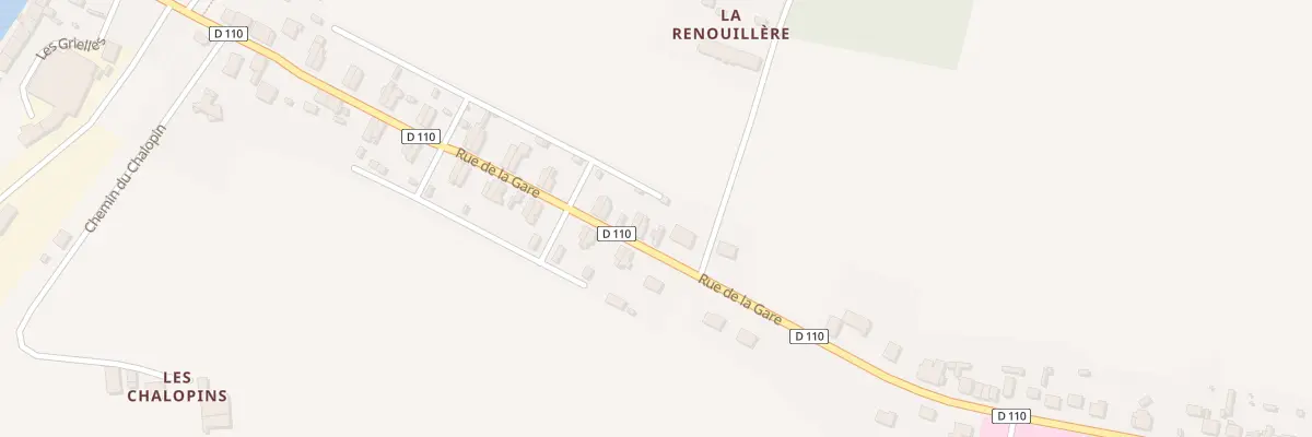 Plan du 11 Rue de la Gare à Renazé