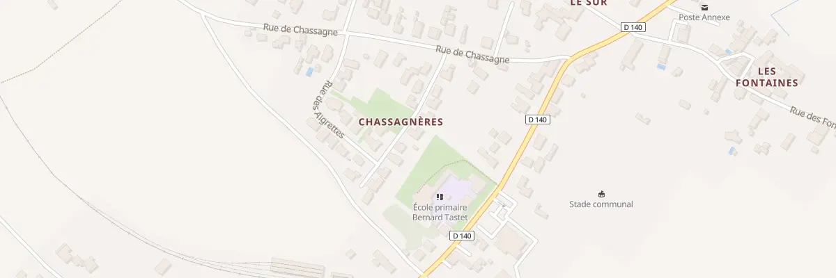 Plan du 9 Rue des Aigrettes à Chaillevette