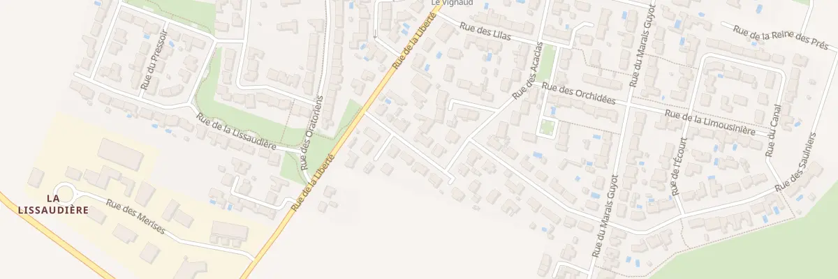 Plan du 7 Rue des Lauriers Roses à Villedoux